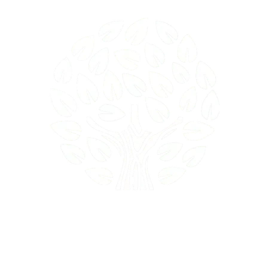 Eco tierra logo blanco